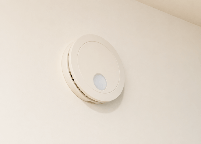 火災報知器の設置写真